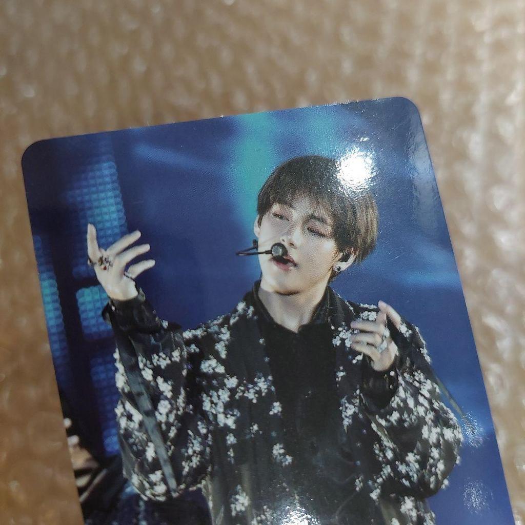 [USED] BTS LOVE YOURSELF NEW YORK trading card V Official