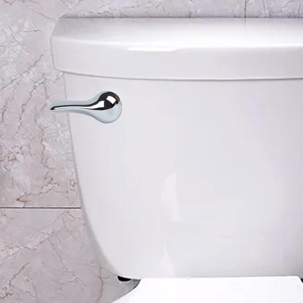 Náhradní splachovací páka nádržky WC Nerezová splachovací rukojeť WC Spouštěcí páka Univerzální Přední montážní rukojeť