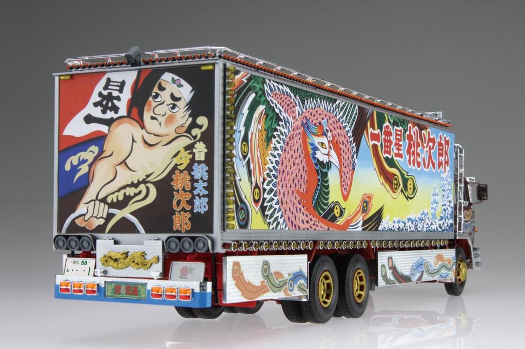 Aoshima Bunka Kyozai Truck Yaro Series Ichibanboshi Hometown Express Plastic Model Co., Ltd. (AOSHIMA) 1/32 No.9 (Truck)