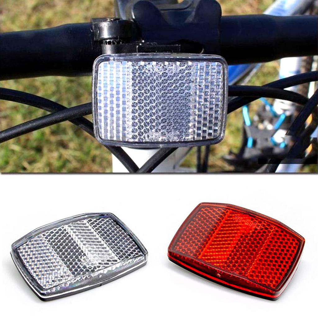 Bicycle Reflector Reflector for Handlebar Front High Brightness Warning AS