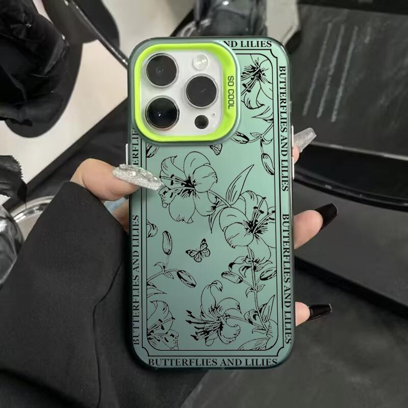 Fresh Moon Star Electroplate Silver IMD Phone Case For iPhone 15 16 Pro Max 14 13 12 11 Pro XR XS 7 8 Plus Shockproof Back Cover