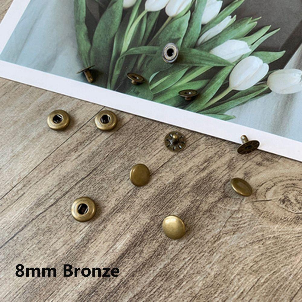 

Accessories Invisible Snap Craft Clothing Sewing Buckle Mini Buttons DIY Doll Clothes Metal Buckles 8mm бронзовый