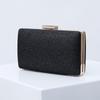 Moteriška kvadratinė rankinė prabangi dizainerio rankinė šampano spalvos piniginės vakarinė delninė retro blizganti peties crossbody rankinė vestuvių vakarėliui
