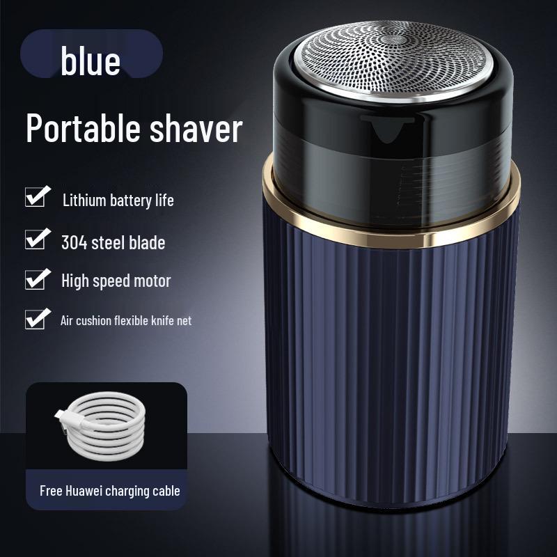Sleek Electric Shaver: Super Clean, Fully Washable, Portable Men's Beard Groomer