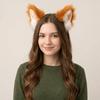 Anime Cat Ears Headband Lolita Furry Cosplay Headwear Fashion Plush Hair Band  Halloween