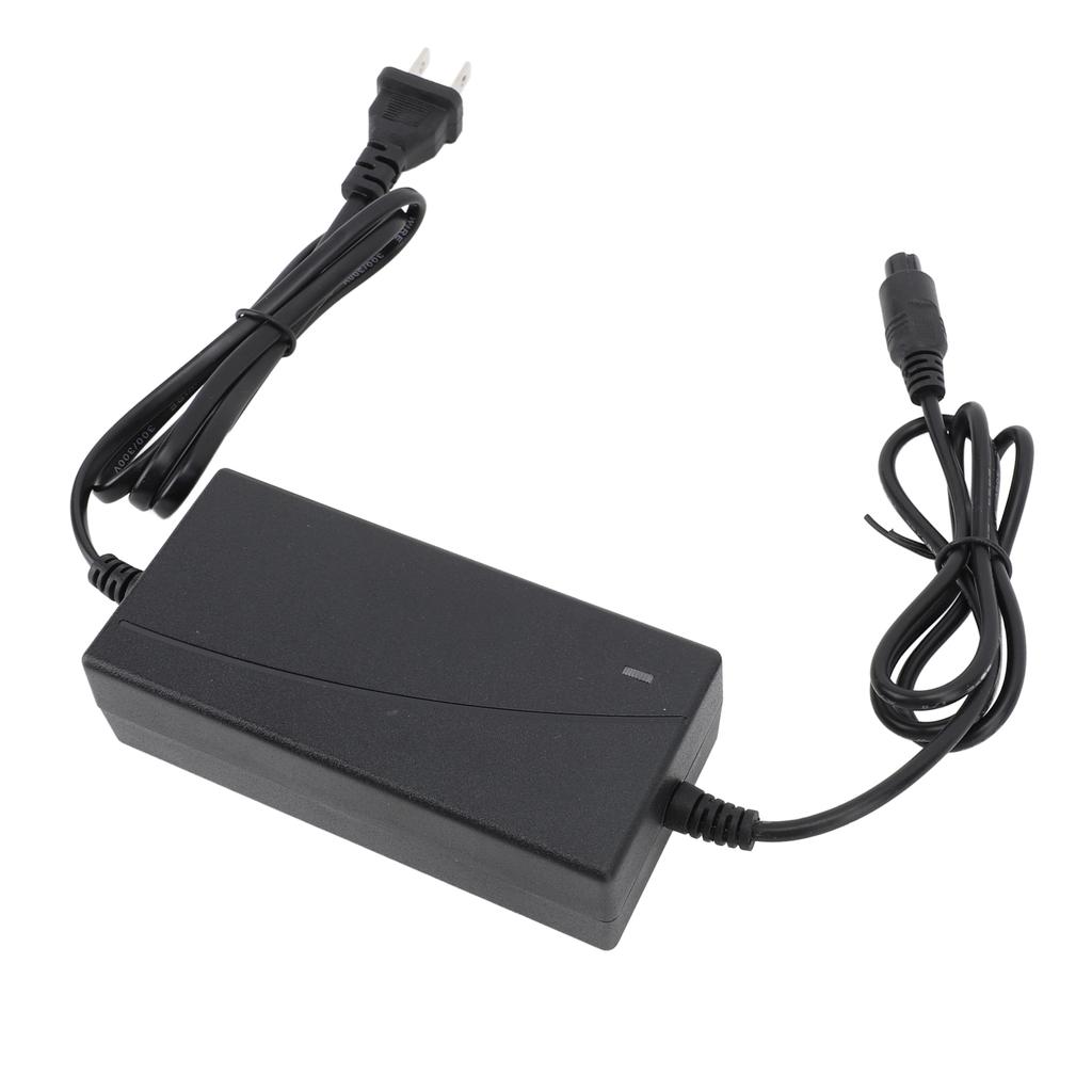 Electric Bike Charger 42V 0.5A Flame Retardant Plastic Multi Protection Scooter Battery Charger