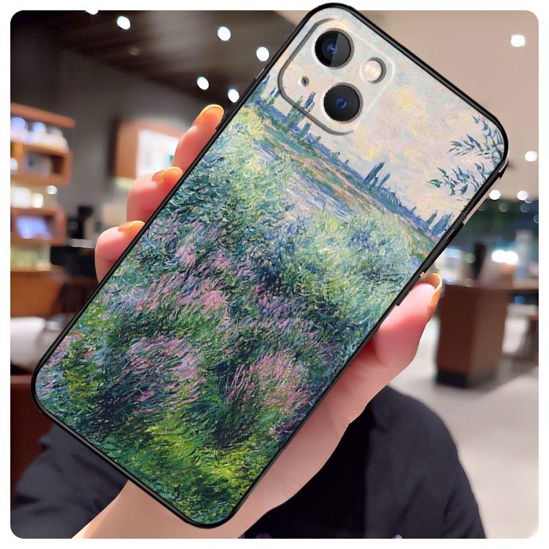 

Claude Monet Painting Case For iPhone 17 Pro Max 15 14 13 11 12 16 Pro Max mini 15 16 Plus 16e 17 Air Phone Cover iPhone 17 Pro