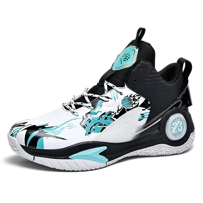 

Подходящие для образца материала Баскетбольные кроссовки Удобные Нескользящие Дышащие Износостойкие Амортизирующие Профессиональные 45