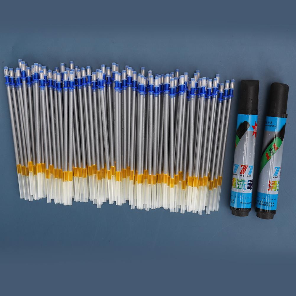2 Stück Wasserlöslicher Stift 100 Stück Quecksilbermine Lederhandwerk Reinigen Patchwork Markierungswerkzeug