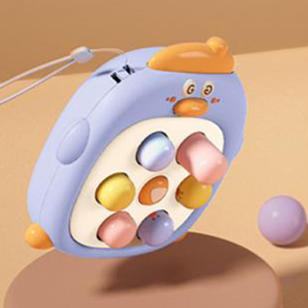 Kids Finger Whack Toy Interactive Educational Stress Relief Cartoon   Quick Speed Push Game Console