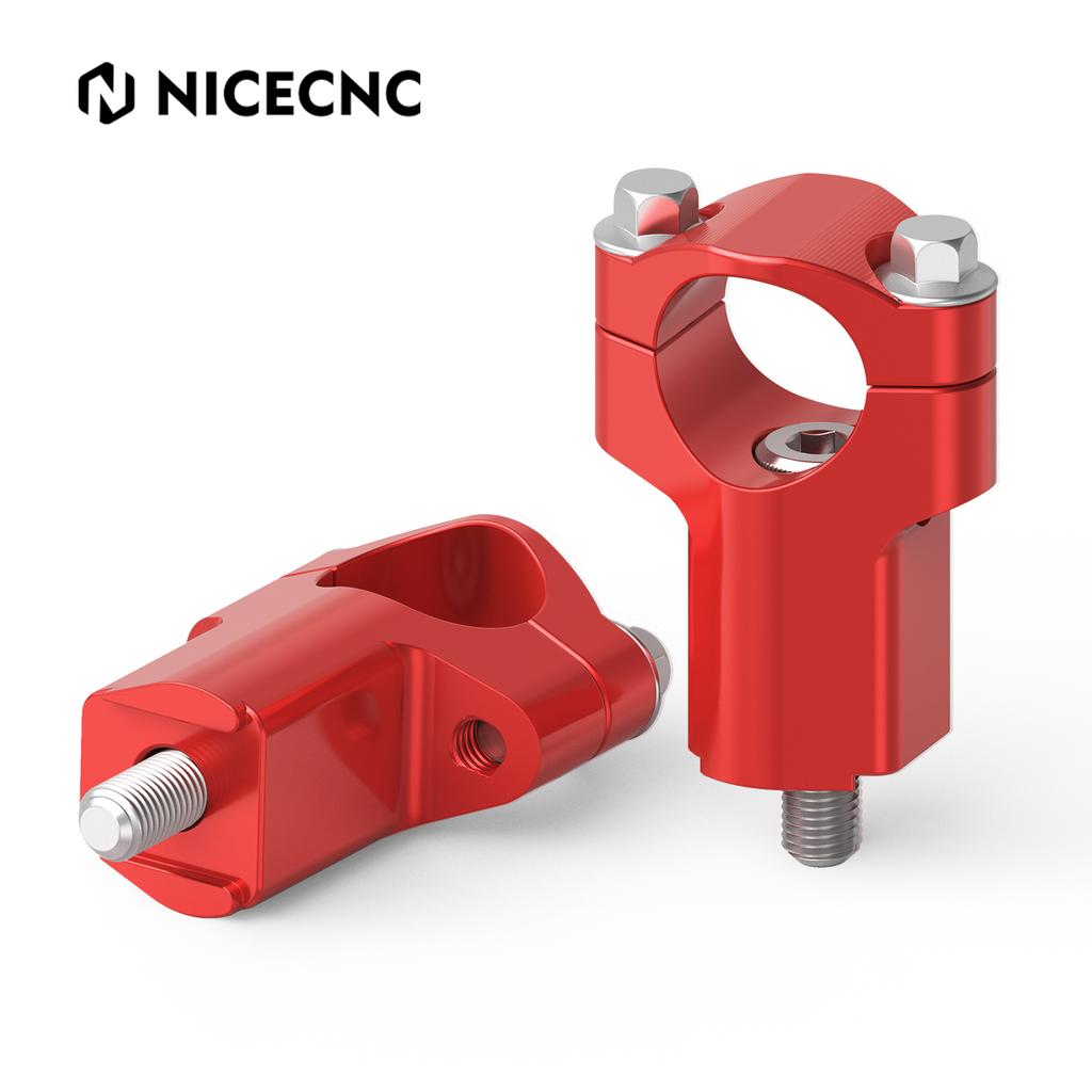 NICECNC For KTM EXC 300 2016-2023 52mm Handlebar Riser Bar Clamp Mount EXC-F 350 SX 125 SXF 450 For Husqvarna TE300 GasGas EC300