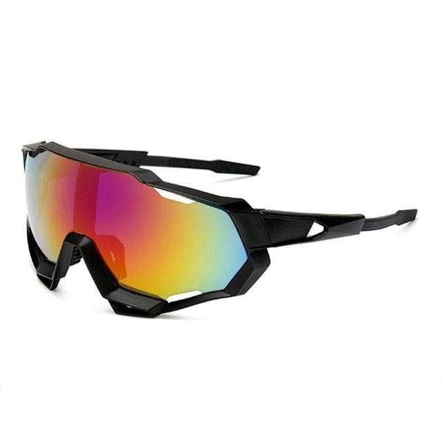 UV400 HD Outdoor Glasses Men Women Colorful Sports Running Eyewear Anti-Wind MTB Road Bike Sunglasses Cyclist Bicycle Goggles