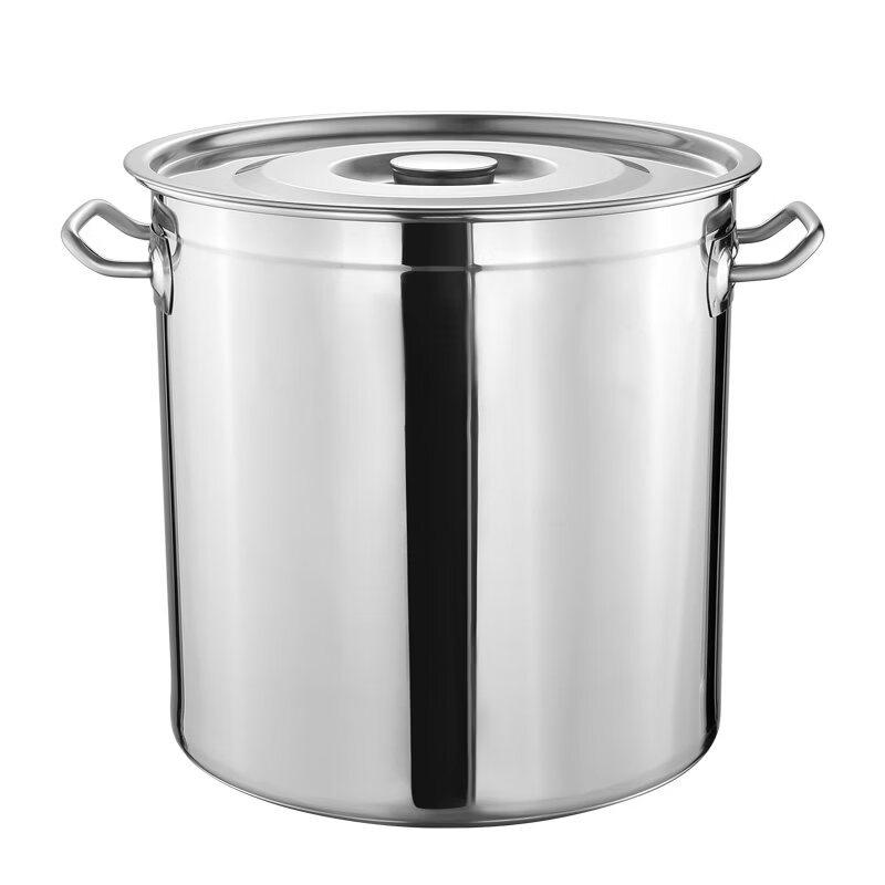 Extra Thick Stainless Steel Round Soup Pot with Lid