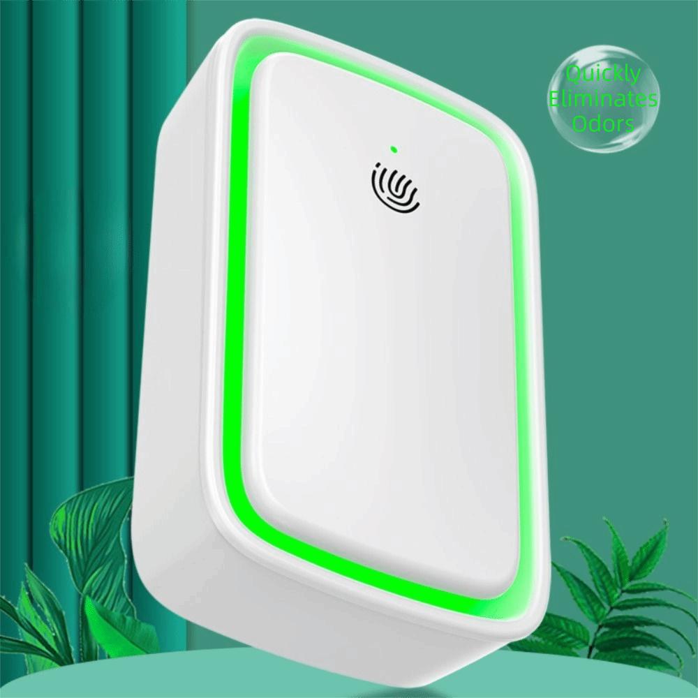 US UK EU Plug Air Cleaner Small Negative Ion Generator Odor Removal Air Ionizer Basement