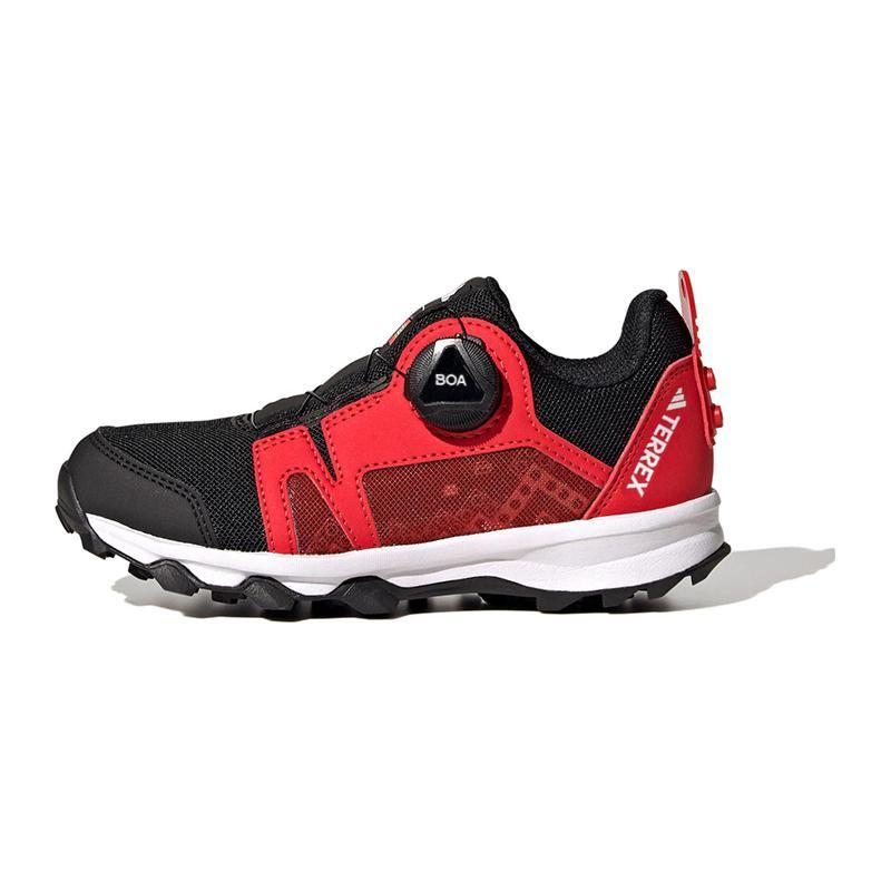 Adidas Terrex Comfortable Non-Slip Low-Top Running Shoes Kids Sneakers Red IG7954