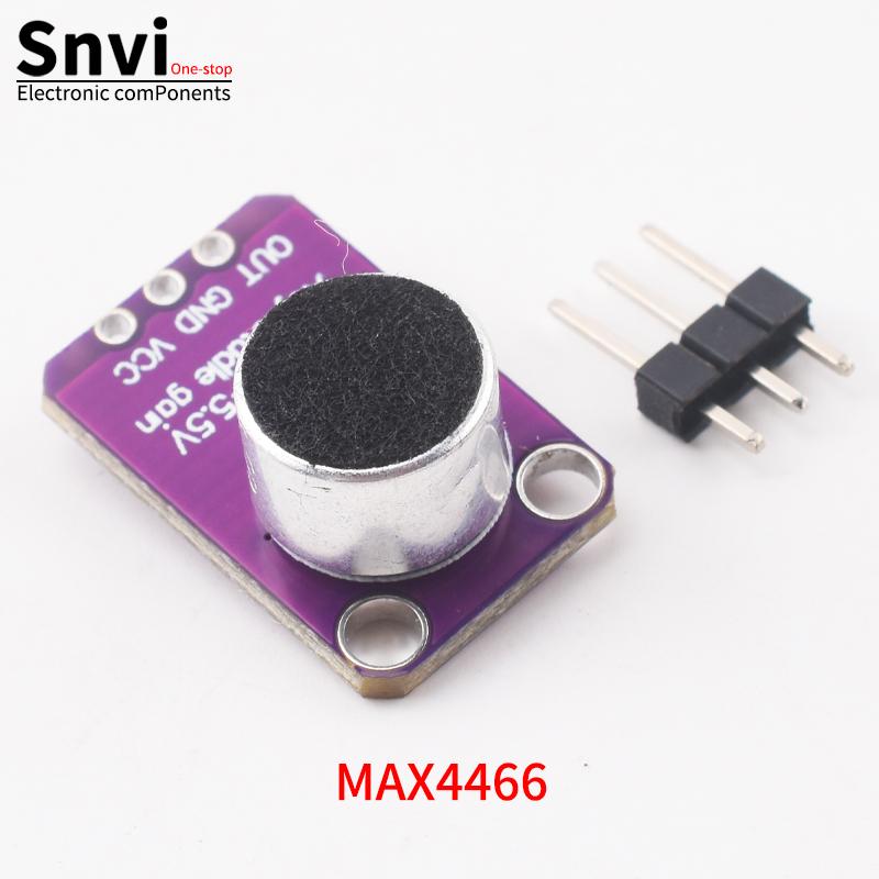 Snvi Sound Sensor Module Sound Control Sensor MAX4466 MAX9814 Switch Detection Whistle Switch Microphone Amplifier For Arduino