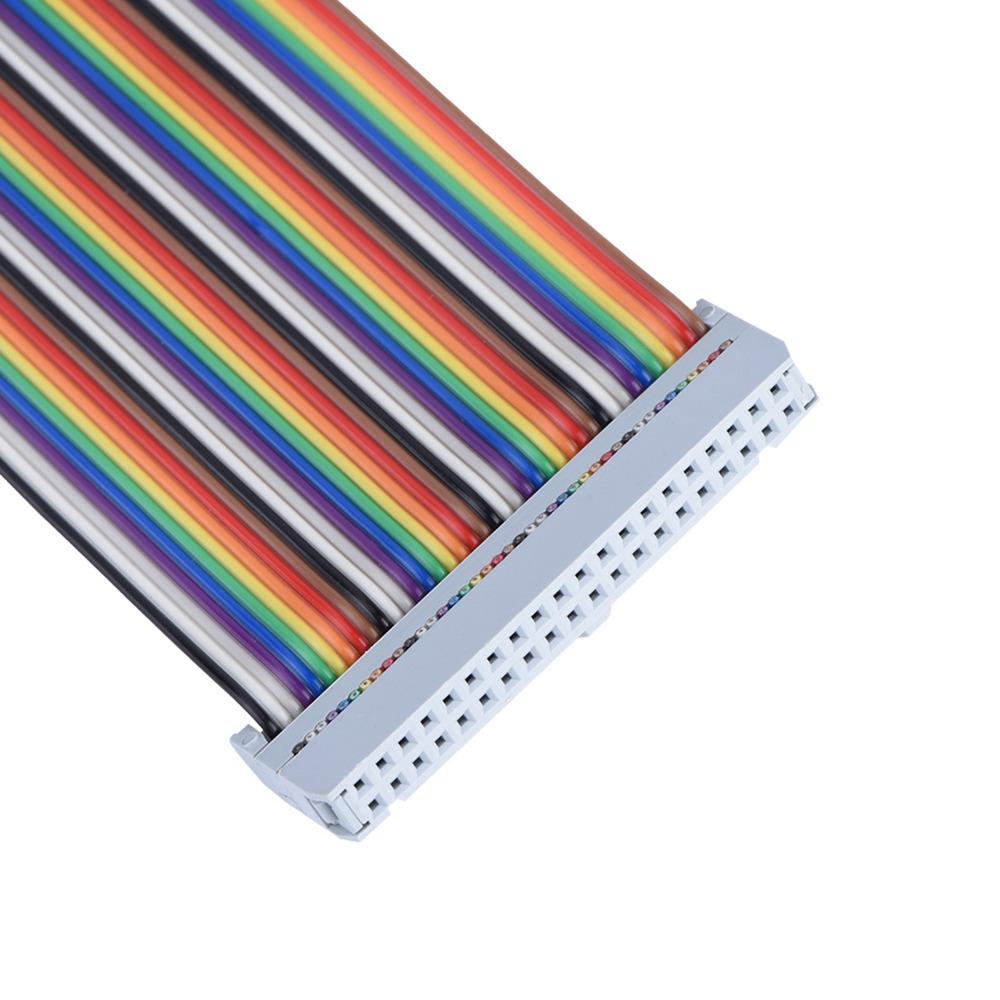 Cavo Piatto a 40 Pin Scheda di Estensione GPIO Pratica Facile da Usare Tipo T Adattatore GPIO GPIO per per Raspberry Pi 1B+/ 2B/ 3B