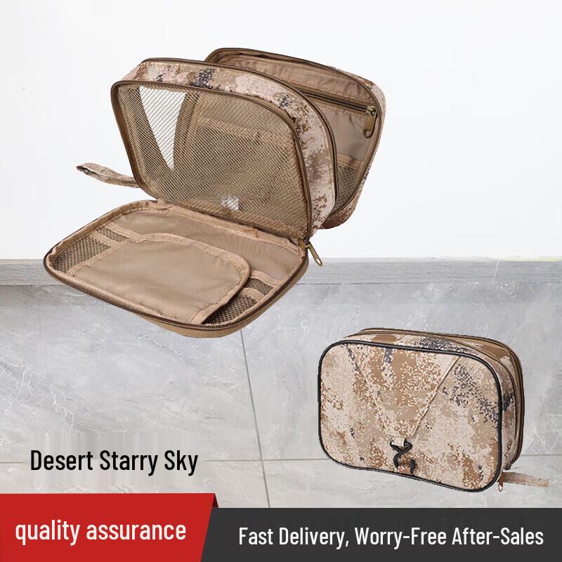 Portable Camouflage Toiletry Bag