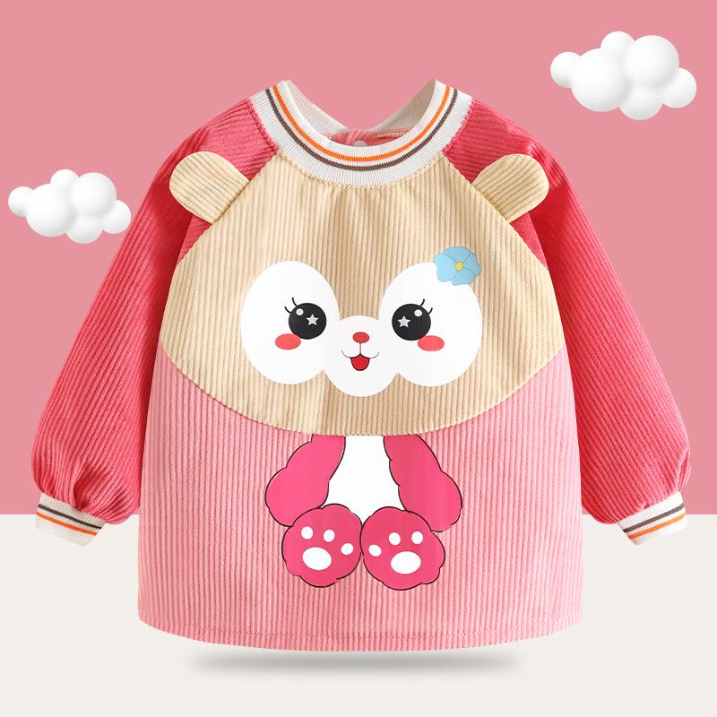 Stylish Waterproof Baby Coveralls: Protective Autumn/Winter Outerwear & Dirt-Resistant Bib for Boys and Girls