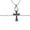 Kroxin Retro Heart Cross Pendant - Trendy European & American Hip Hop Punk Couple Style