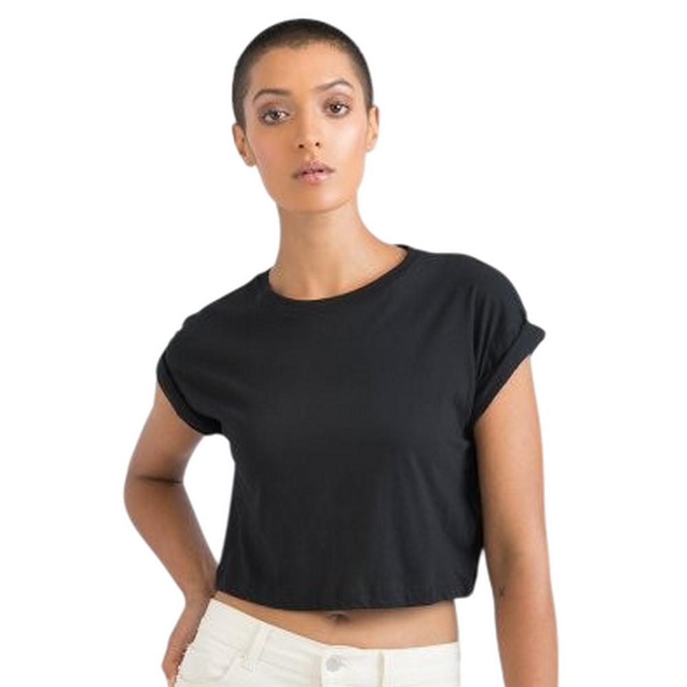 Mantis Womens/Ladies Organic Cotton Crop Top
