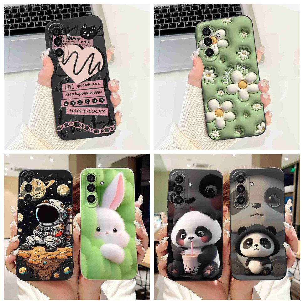 For Samsung Galaxy M56 5G Case SM-M566B/DS Popular Cute Cartoon Print Soft Silicone Cover For Samsung M56 M 56 6.73" Phone Shell