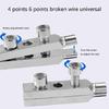 Faucet Angle Valves Broken Wire and Stripping Screw Extractor Kit Broken Pipe Extractor Tool for Home and Commercial Use