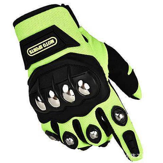 Men's Motorcycle Half-Finger Anti-Fall Gloves - Wear-Resistant Microfiber for Boxing, Fitness, and Off-Road Riding