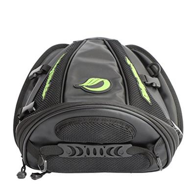 Sutekus Motorcycle Seat Cowl-Shaped Pouch Seat Bag (Black)