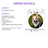 Pet Memorial Gift Custom Pet Photo Plaque Christmas Personalized Frame Sympathy Gift For Cat Dog Pet Loss Christmas Gift