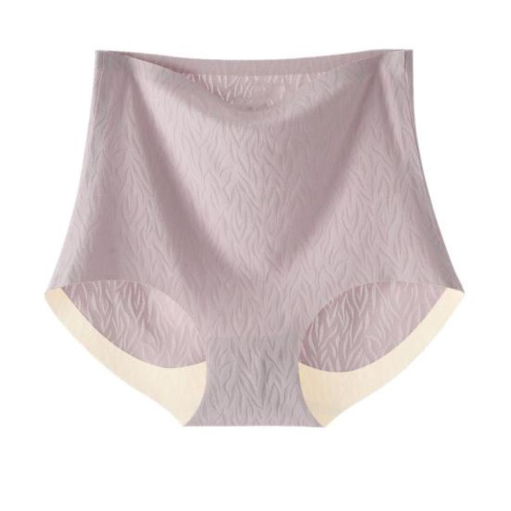Women Briefs Solid Color Thin Breathable Elastic Lifting Buttocks Abdominal Tuck Underwear High Waist Seamless Underwear
