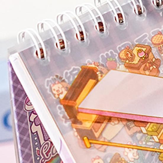 3D Scene Sticker Book Set for Kids Adults DIY Mini House Stickers Kit Reusable Kawaii Stickers for Home School Office