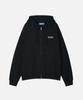 Manhattan Records Classic Logo Zip Up Hoodie - Black