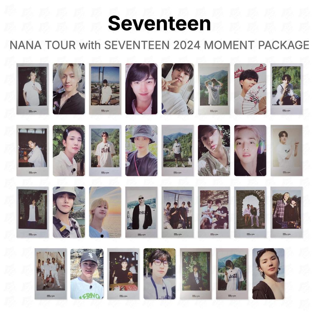 Seventeen NANA TOUR with SEVENTEEN 2024 MOMENT PACKAGE Official Photocard