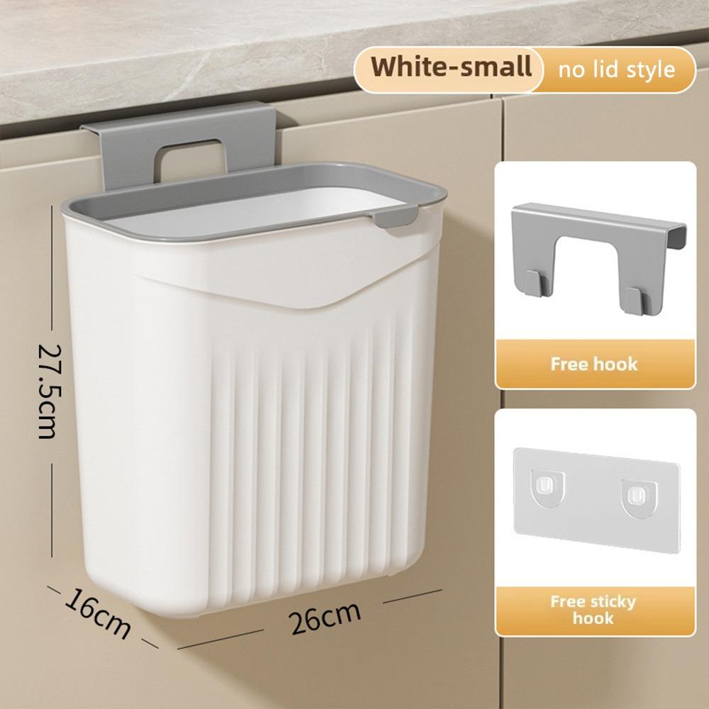 1Pcs Wall Mounted Trash Can Cabinet Compost Kitchen Bin New Waste Garbage Bin