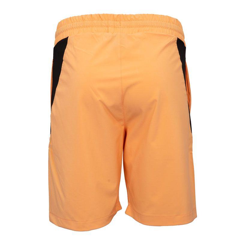 HELVETICA Men's Traveler Sports Bermuda Shorts with Black Stripes