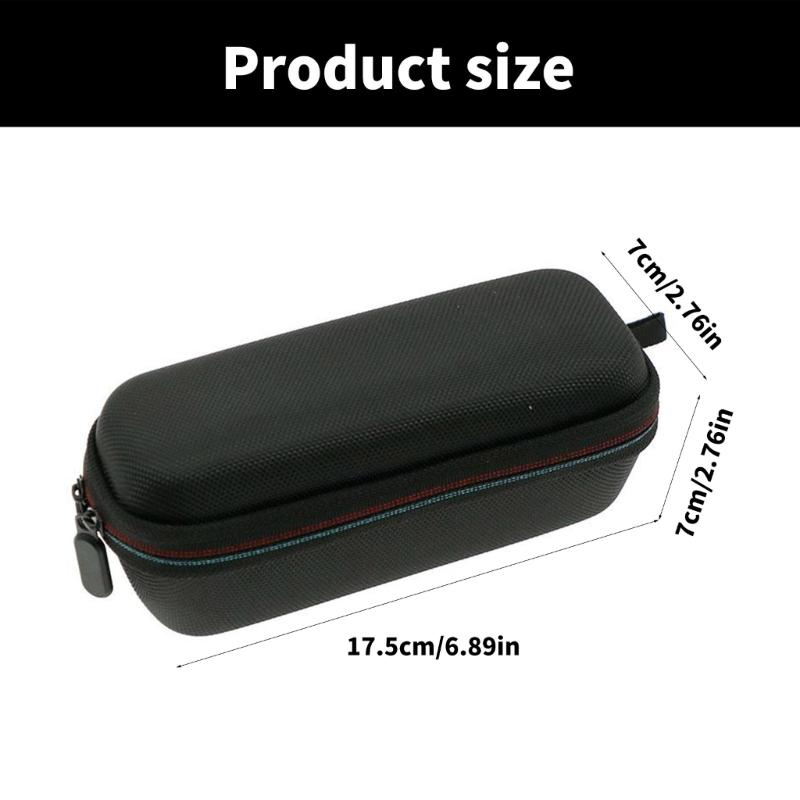 Carry Case with Inner Mesh Pocket for Built-in Cable Power Banks Scratch Resistant EVA Box Splashproof Storage Bag
