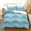 Home Textile Splicing Quilt Cover Digital Printing Three-Piece Set 3D