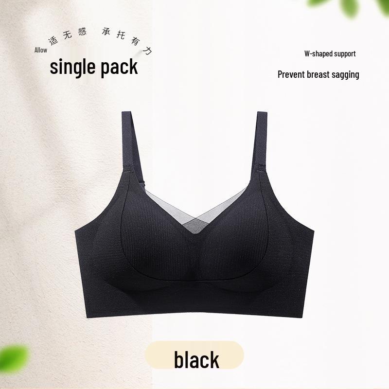 

Женский осенне-зимний фланелевый бесшовный бюстгальтер пуш-ап - Поднимает, собирает и красивый дизайн спинки L (36/80ABC)