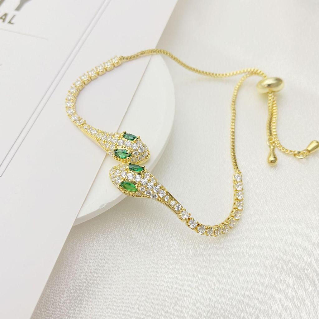 New 2023 Elegant Moissanite Diamond Bracelet for Women - Cold Style Niche Design