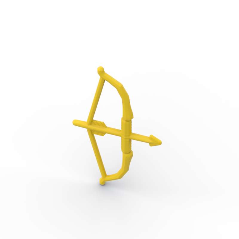 Non-Toxic Moc 10Pcs 93231 Bow And Arrow Building Blocks Prop Recurve With Round Limbs Bricks Assemble Diy Toy Children Birthday Kid Gift