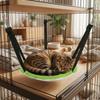 Comfortable Hanging Cat Bed Adjustable Lanyard Pet Cage Hammock Durable Cat Nest  For Cat Cage