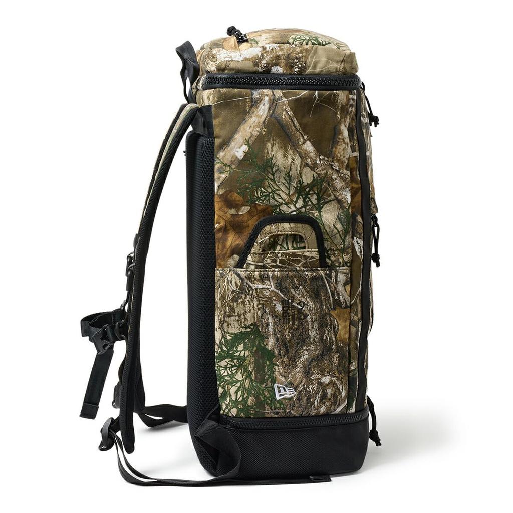 New Era Backpack, Cotton, Real Tree Camo, Free Box Pack, Real Tree NE Logo, 14392355, NER36B1608