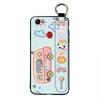 Kickstand Anti-knock Phone Case For OPPO F7 Ring Protective Wrist Strap Phone Holder Wristband Dirt-resistant Durable