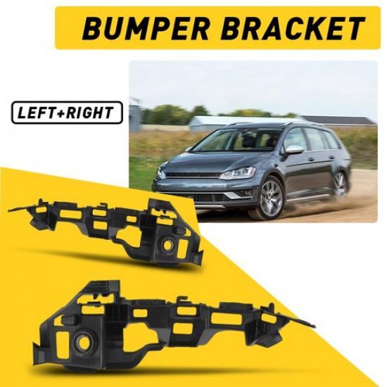 

Bumper Bracket For 2015-16 Volkswagen Golf GTI Set of 2 Front Left & Right Side