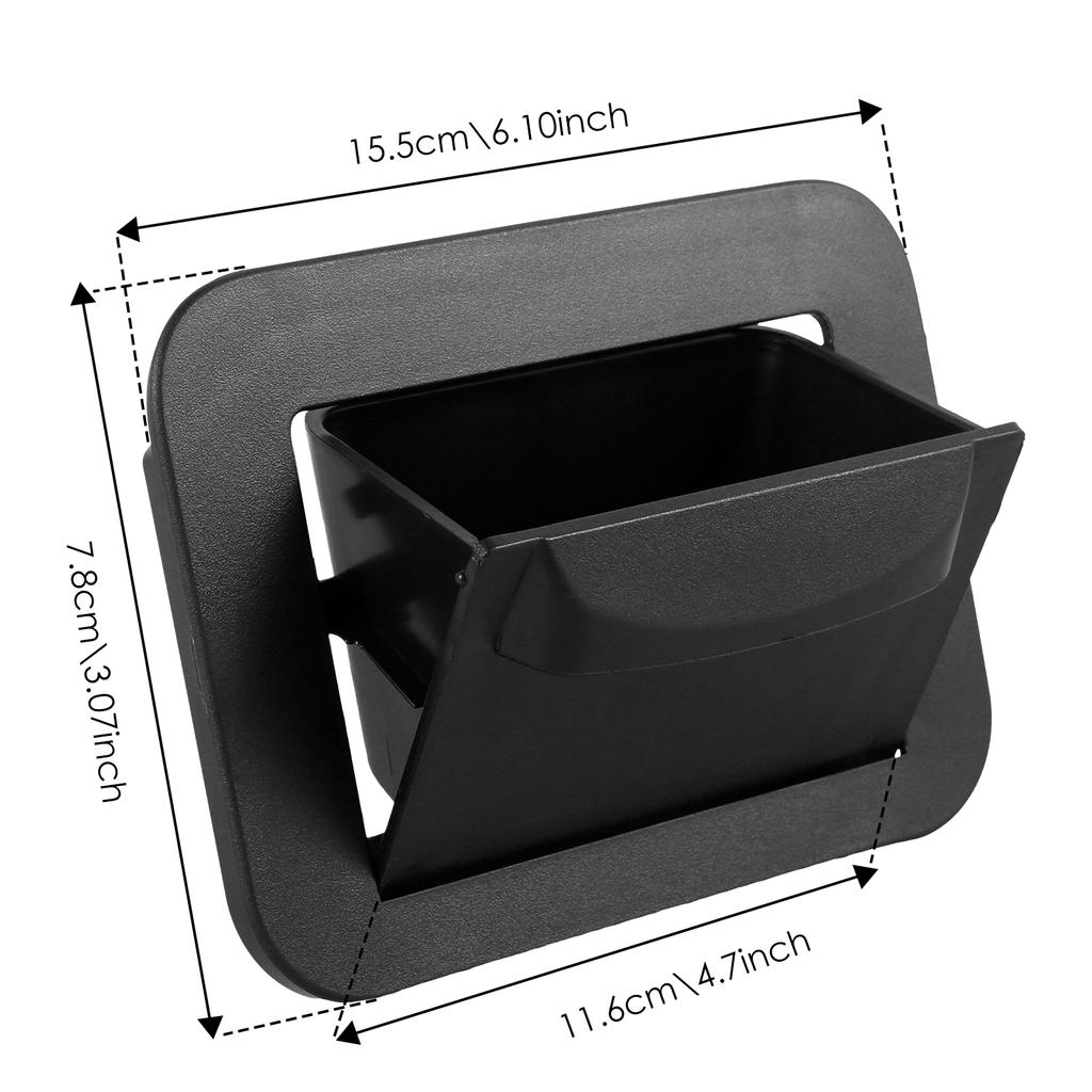 Center Console Fuse Storage Box Compatible for FJ Cruiser 2007-2025 Plastic Driver Seat Fuse Box Lightweight Fuse Box Container