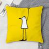 GGoodnight Punpun Doublesided Printed Square Decorative Cushion Cover for Sofa Living Room Home Decor