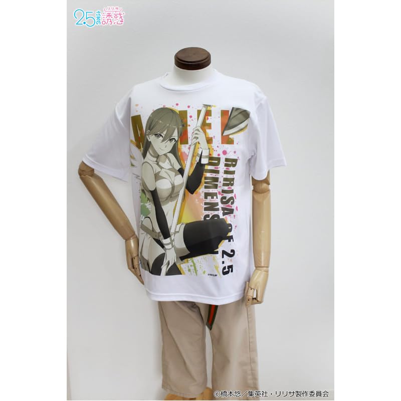 TV Anime "2.5-Dimensional Temptation" Ariel Original Graphic T-shirt, Angel Paratrooper Ver.