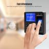 Access Control Time Attendance Machine Fingerprint/Password/ID Card Recognition Time Clock with 2.4