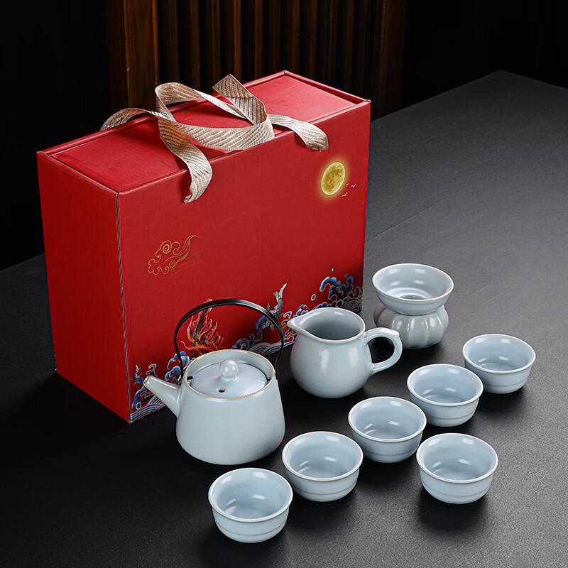 Chinese Ge & Ru Kiln Ceramic Tea Set